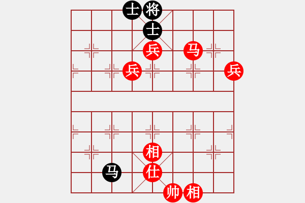 象棋棋譜圖片：棋局-3kb144R3 - 步數(shù)：80 