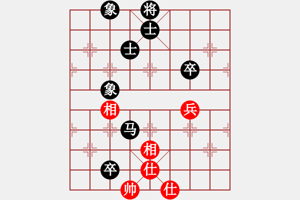 象棋棋譜圖片：青竹牧童(7級)-和-鹽都天車(8級) - 步數(shù)：110 