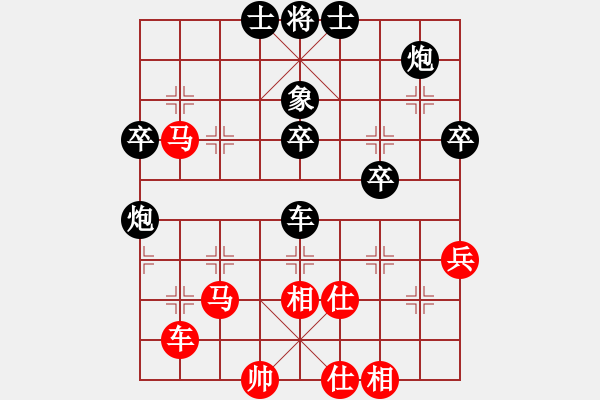 象棋棋譜圖片：中炮巡河車對(duì)屏風(fēng)馬（紅勝） - 步數(shù)：60 