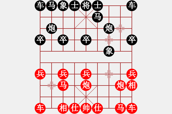 象棋棋譜圖片：wo de - 步數(shù)：10 