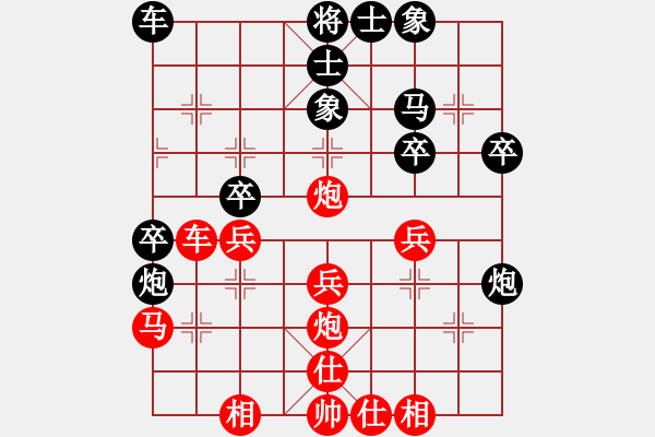 象棋棋譜圖片：遁玉境界[67704087] -VS- 水立方[766192855] - 步數(shù)：40 