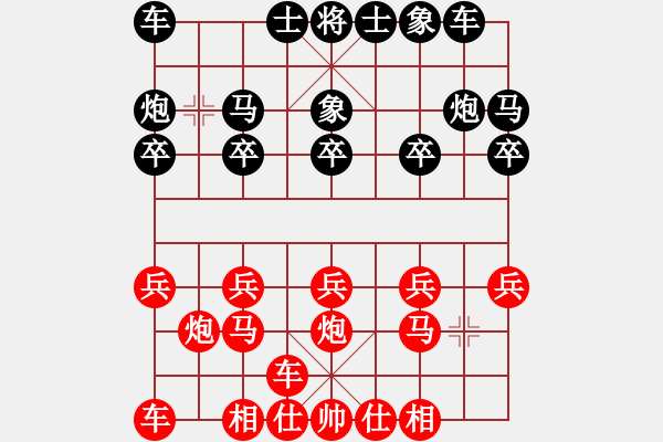 象棋棋譜圖片：橫才俊儒[292832991] -VS- 開路先鋒y[1526861972] - 步數(shù)：10 