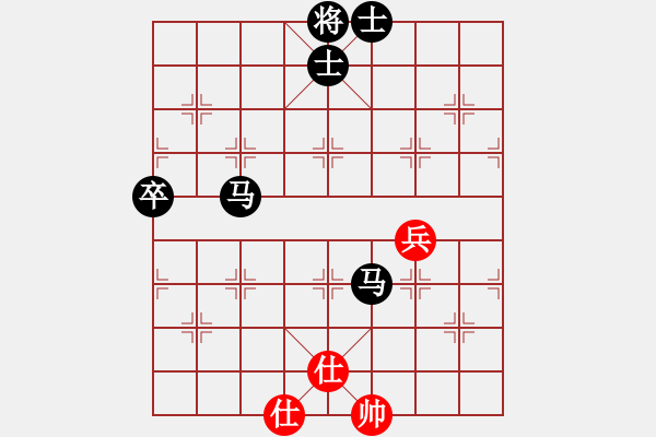 象棋棋譜圖片：老虎[紅] -VS- 橫才俊儒[黑] - 步數(shù)：112 