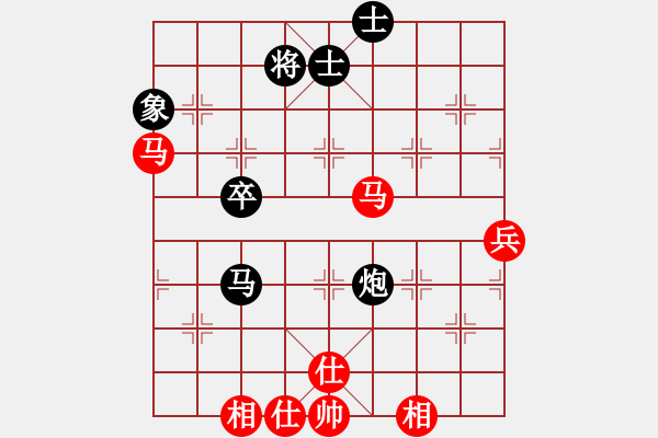 象棋棋譜圖片：大石頭 和 分紅比例符合技術(shù)開 - 步數(shù)：80 