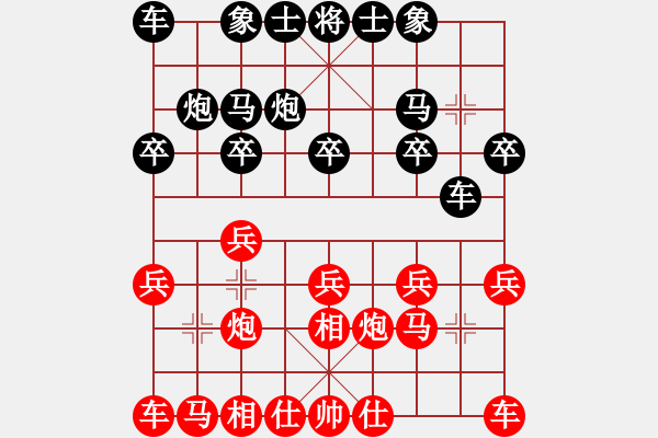 象棋棋譜圖片：中原神兵（神2-1）先和 wgp - 步數(shù)：10 