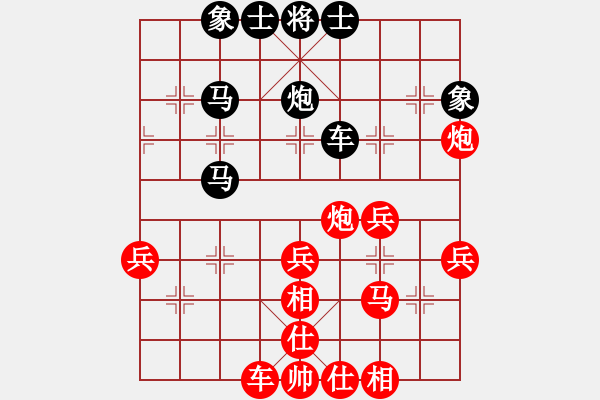 象棋棋譜圖片：傳棋霸者(月將)-勝-pzxyw(2段) - 步數(shù)：40 