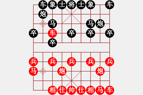 象棋棋譜圖片：YINGYING[459952386] -VS- 追風(fēng)[345477147] - 步數(shù)：10 