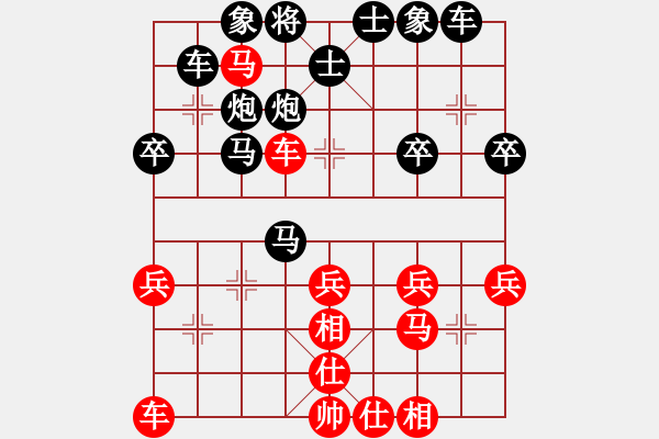 象棋棋譜圖片：小咪咪(3級(jí))-負(fù)-大力金剛指(初級(jí)) - 步數(shù)：32 