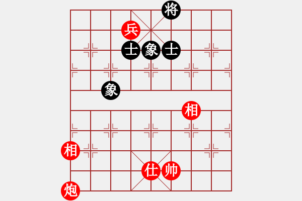 象棋棋譜圖片：1--1---炮低兵單缺仕巧勝士象全 - 步數(shù)：30 