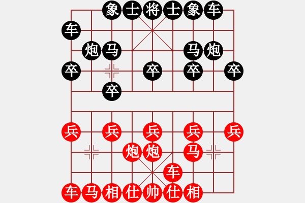 象棋棋譜圖片：大棄‘大氣也黑[1141160625] -VS- 逍遙游紅[643456074] - 步數(shù)：10 