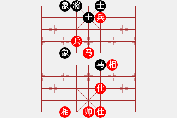 象棋棋譜圖片：鐵劃銀鉤(2段)-和-溫州郭大俠(1段) - 步數(shù)：110 