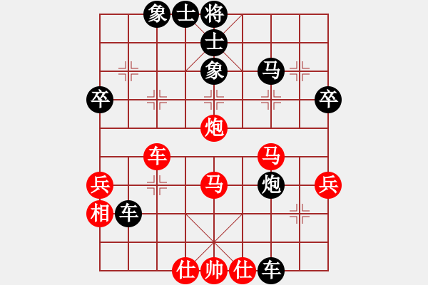 象棋棋譜圖片：黑騎士(2段)-負(fù)-送分隊(duì)長(zhǎng)(3段) - 步數(shù)：40 