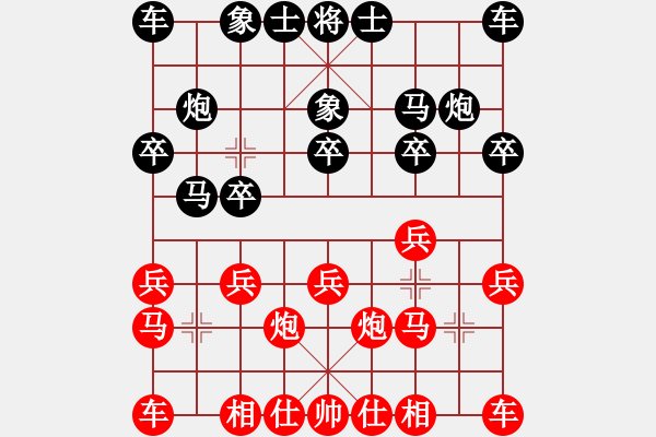 象棋棋譜圖片：象棋勢(shì)家(北斗)-勝-唯一劍(9星) - 步數(shù)：10 