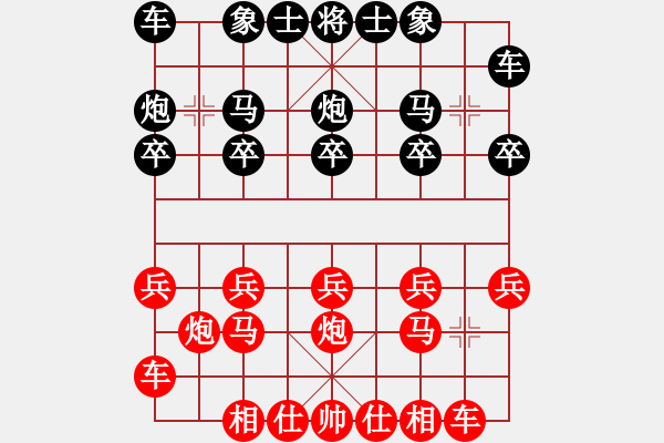 象棋棋譜圖片：20210307劉詩哲先對武俊宇.XQF - 步數(shù)：10 