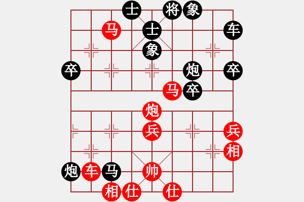 象棋棋譜圖片：渦陽老六(2段)-勝-雨蕭蕭(5段) - 步數(shù)：57 