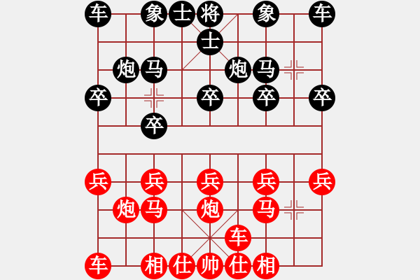 象棋棋譜圖片：bbboy002[紅] -VS- xy718273[黑] - 步數(shù)：10 