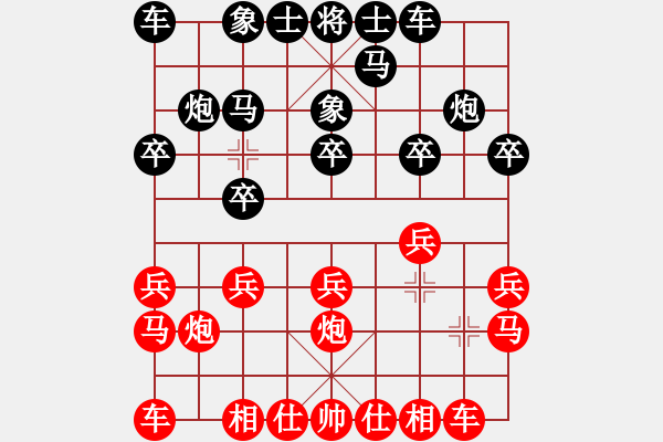 象棋棋譜圖片：1680局 E01-仙人指路對飛象-曹仁(1750) 先負(fù) 旋風(fēng)引擎23層(2810) - 步數(shù)：10 