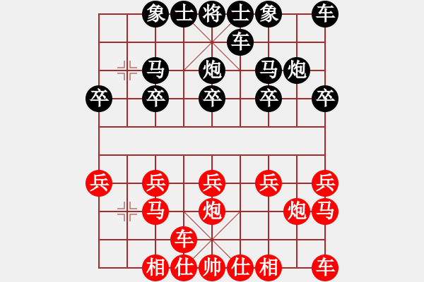 象棋棋譜圖片：新人上網(wǎng)[1508014632] -VS- 橫才俊儒[292832991] - 步數(shù)：10 