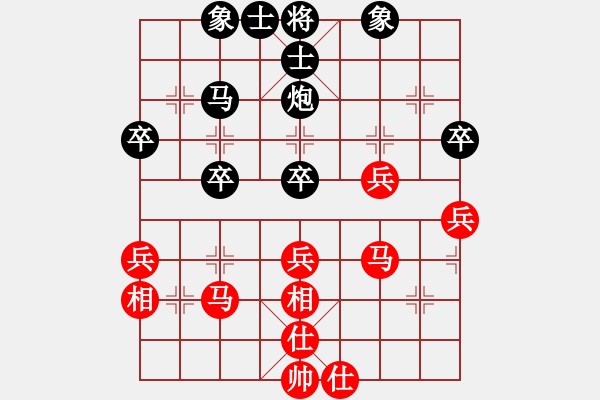 象棋棋譜圖片：2019.6.5.5十分鐘先和9-2大將軍 - 步數(shù)：40 