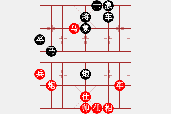 象棋棋譜圖片：象棋主考官(日帥)-勝-棋局探索(6段) - 步數(shù)：80 