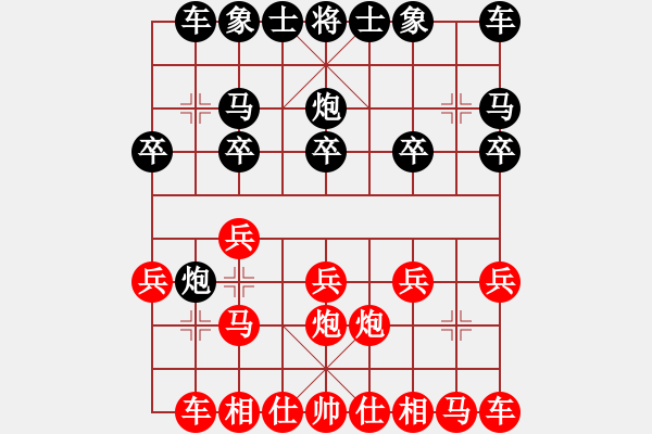 象棋棋譜圖片：7-1 旋風(fēng)6.2 先勝 佳佳1124 - 步數(shù)：10 