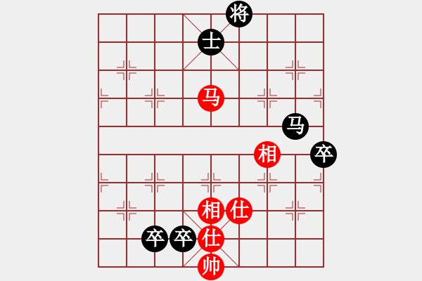 象棋棋譜圖片：列炮局黑57炮（旋風(fēng)勝巫師特大級(jí)） - 步數(shù)：120 