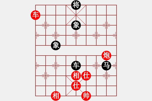 象棋棋譜圖片：365局 A35- 飛相對(duì)右過(guò)宮炮-BugChess Plus 19-07-08 x64(19層) - 步數(shù)：200 