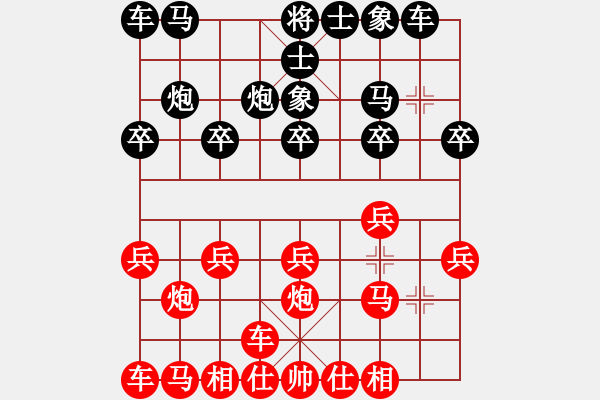 象棋棋譜圖片：金鉤炮[2362086542] -VS- 突出重圍[791110131] - 步數(shù)：10 