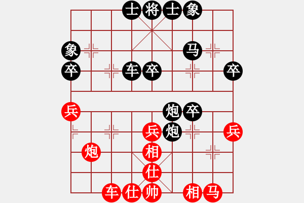 象棋棋譜圖片：廣東 沈文瑾 負(fù) 廣東 劉青春 - 步數(shù)：40 