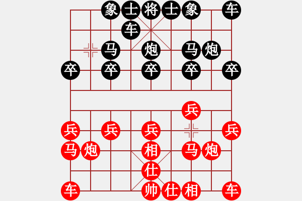 象棋棋譜圖片：夢(mèng)中西游[27839124] -VS- 橫才俊儒[黑] - 步數(shù)：10 