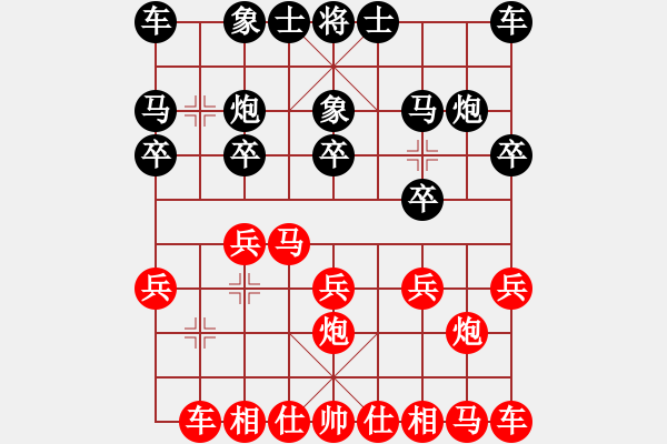 象棋棋谱图片：小李飞刀[471486571] -VS- 嘴角扬扬[50129759] - 步数：10 
