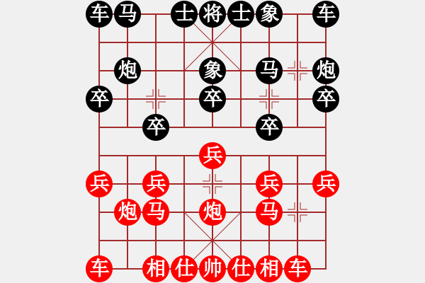 象棋棋譜圖片：棋蠻蠻VSao2(2009-10-27) - 步數(shù)：10 