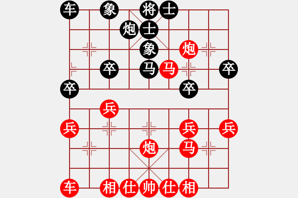 象棋棋譜圖片：‖棋家軍‖[474177218] -VS- 過河卒[1934258259] - 步數(shù)：31 