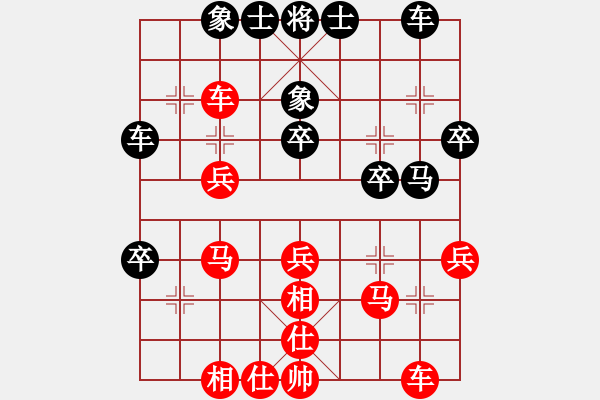 象棋棋譜圖片：wbair(6級(jí))-負(fù)-bbboy002(4r) - 步數(shù)：30 