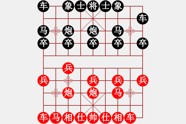 象棋棋譜圖片：第8臺 劉紹慶 勝 林國偉 - 步數(shù)：10 