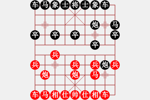 象棋棋譜圖片：重慶潼南一(9段)-勝-東征西討(日帥) - 步數(shù)：10 