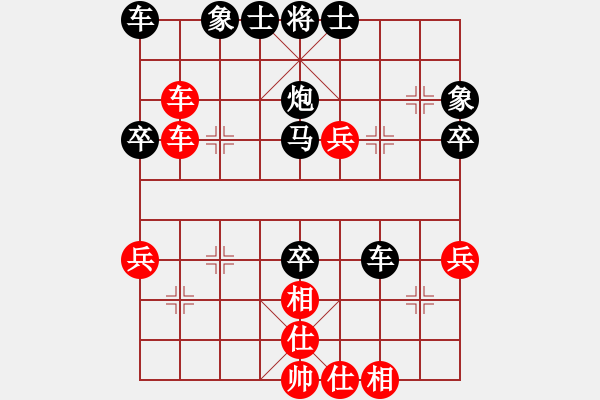 象棋棋譜圖片：bbboy002[紅] -VS- 關(guān)呂戰(zhàn)呂布[黑] - 步數(shù)：40 