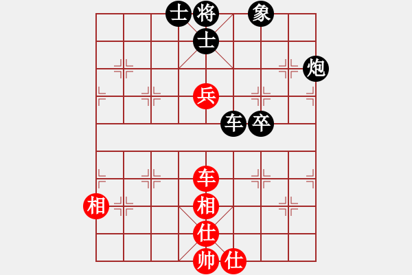 象棋棋譜圖片：殘局：車炮兵單缺相對(duì)車卒士象全0807 - 步數(shù)：70 