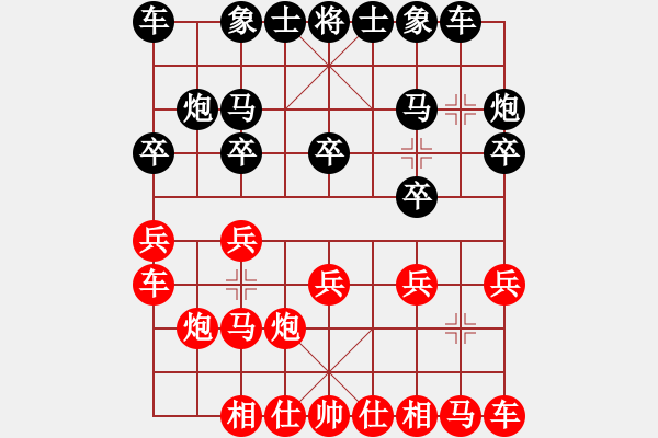 象棋棋譜圖片：云庫(kù)先勝莫笑 - 步數(shù)：10 