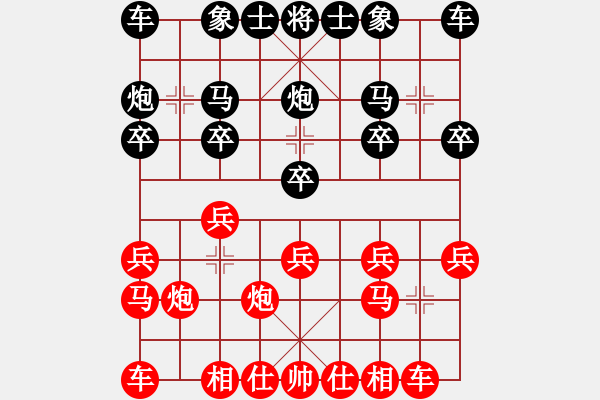 象棋棋譜圖片：中國(guó) 李少庚 勝 德國(guó) 濮方堯 - 步數(shù)：10 