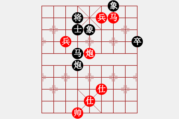 象棋棋谱图片：吕钦       先和 许银川     - 步数：110 