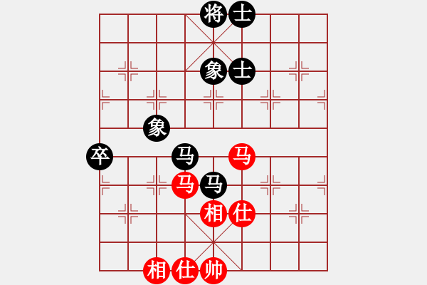 象棋棋譜圖片：風(fēng)雅頌(9段)-和-猴王引擎(3段) - 步數(shù)：110 