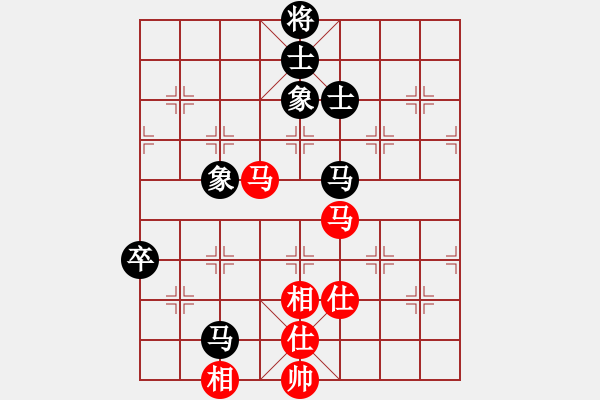 象棋棋譜圖片：風(fēng)雅頌(9段)-和-猴王引擎(3段) - 步數(shù)：120 