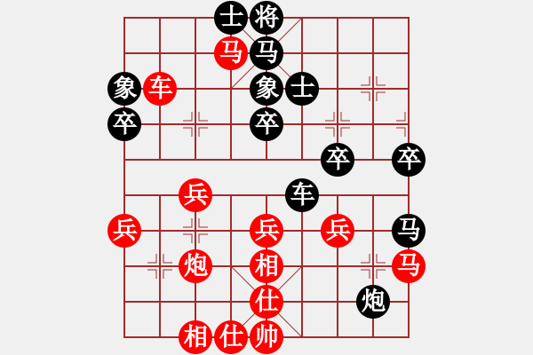 象棋棋譜圖片：1171局 A01- 上仕局-小蟲引擎23層(先勝)業(yè)天天Ai1-1 - 步數(shù)：40 