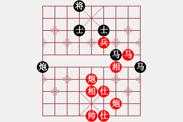 象棋棋譜圖片：棋局-3ak pNBA - 步數(shù)：100 