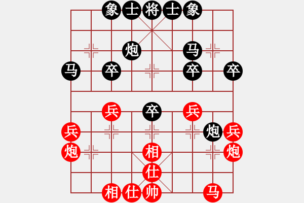 象棋棋譜圖片：法醫(yī)(9段)-和-古田任三郎(7段) - 步數(shù)：30 