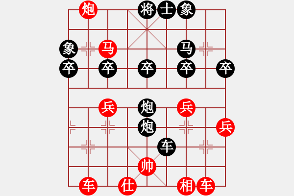 象棋棋譜圖片：烏金中槍劉(6星)-負(fù)-醉棋聽(tīng)雨(7星) - 步數(shù)：40 