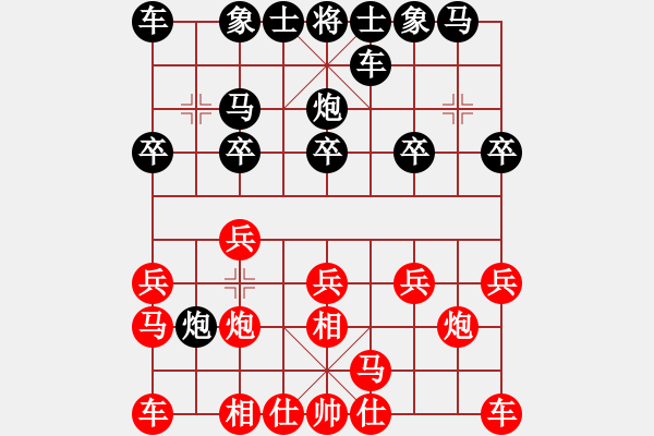 象棋棋譜圖片：fxt7661VS御龍在天49(2016-1-20) - 步數(shù)：10 