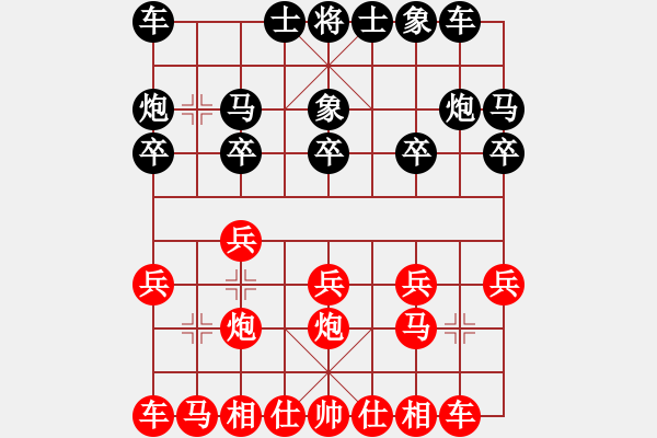 象棋棋譜圖片：大師群樺VS玩玩棋(2013-9-18) - 步數(shù)：10 