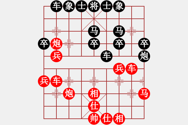 象棋棋譜圖片：普渡眾生(2段)-負-野戰(zhàn)獨立旅(2段) - 步數(shù)：30 